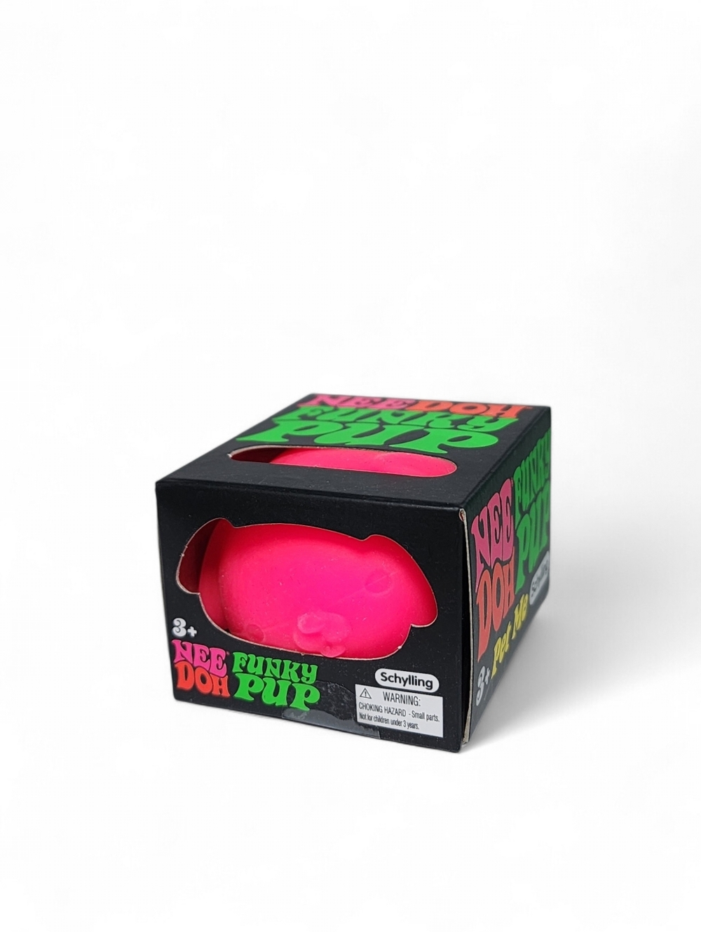 NEW Needoh Hot Pink Funky Pup Viral Squishy - Picture 2 of 6